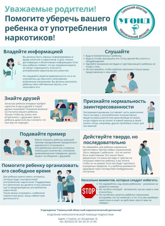 родителям об употреблении наркотиков